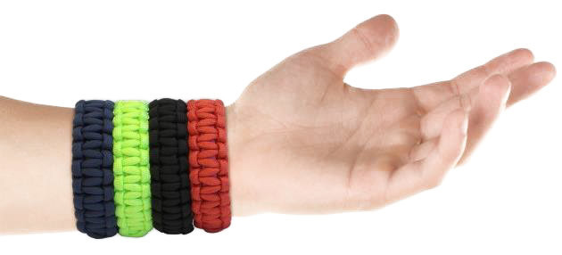 BRACCIALE PARACORD CON MICRO USB